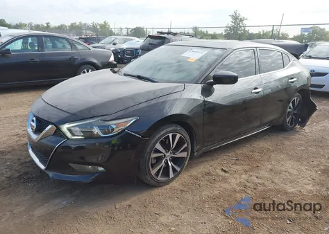 2017 Nissan Maxima 3.5 S z USA, uszkodzony, nr VIN 1N4AA6AP6HC455788